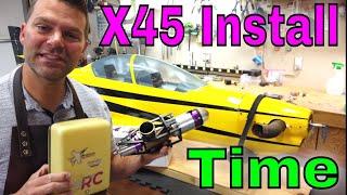 XICOY X45 MICRO TURBOPROP - Install in a SEBART PC-21/PC21