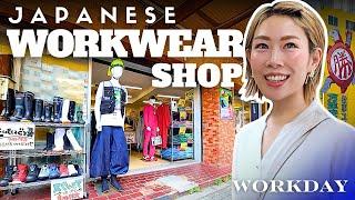 Typical Japanese Workday at a Construction Clothing Shop