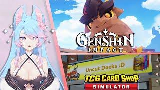 Silvervale plays Genshin Impact & TCG Card Shop Simulator | Episode 1