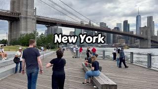 New York Virtual Tour 4k Walking Brooklyn Heights And Dumbo