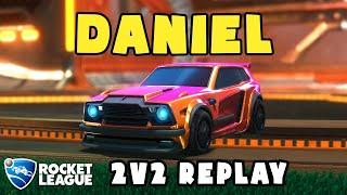 Daniel Ranked 2v2 POV #486 - Daniel & Scrzbbles VS nibra & linear - Rocket League Replays