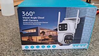 360° Visual Angle Cloud.Wifi Camera.Unboxing.@MartinIlievCaisa