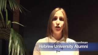 Meet Hebrew U Alumnus Alex Bronfman