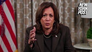 Kamala Harris consoles supporters in first public remarks since concession speech