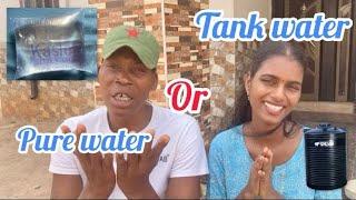 Pure water ya tank water??? Water system in Nigeria