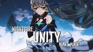 Nightcore - Unity (Alan Walker) - Lyrics