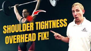 How To Fix Tight Shoulders (TEST AND 3 EXERCISE FIX)