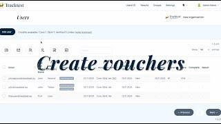 How to use vouchers