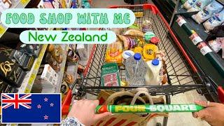 Grocery Shopping In New Zealand | Holiday Food Shop With Me | 4 FOUR SQUARE