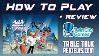 How to Play Animals in Espionage + Review | Table Talk Reviews