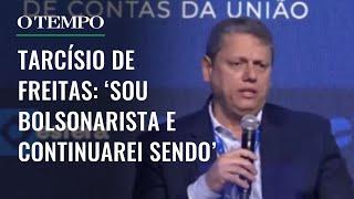 Tarcísio de Freitas reafirma lealdade ao ex-presidente Jair Bolsonaro