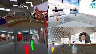 A multi-user interactive 3DXR metaverse space | xSpaces