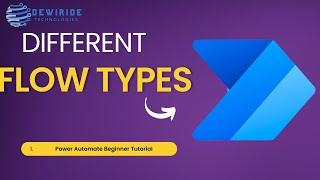 1. Introduction to Different Types of Flows in Power Automate | Power Automate Beginner Tutorial