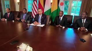 President Obama Meets Leaders of Four African Nations