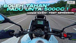 PENGGANTI CB500X YANG LEBIH MANTAP ! ! Honda NX500 Malaysia | Insta360 Ace Pro 2 [4K]