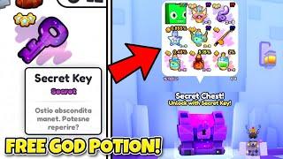 Secret Chest Gives FREE GOD Potions in Pets Go! (How to FIND & GET KEY)