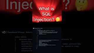 What is SQL Injection?  #infosec #cybersecurity #cyberattack #cybercrime