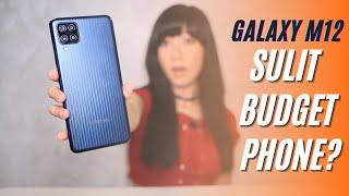 SULIT BUDGET PHONE? | SAMSUNG GALAXY M12 [FIRST IMPRESSIONS]