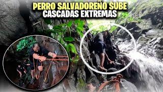 Miren lo guerrero que salió Tontin en esta aventura extrema. Todos logramos subir esta cascada