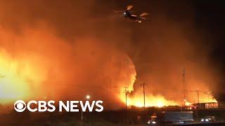 Hundreds forced to evacuate as California Post Fire burns more than 14,000 acres