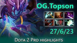 Topson 27-6 Arc Warden | Dota 2 Epic Pro Highlights