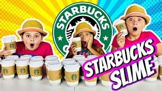 Don't Choose the Wrong Starbucks Slime Challenge!! ft The Wild Adventure Girls