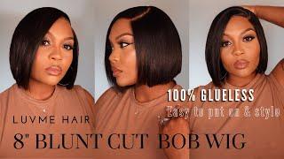 The classy blunt bob is always an eye-catcherBeginner friendly glueless wig   #luvmehair #hair