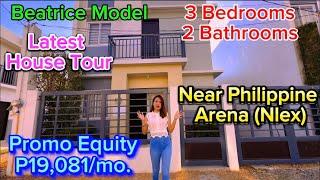 Latest House Tour Exclusive Beatrice Model Unit @Bella Vista with Computation & Requirements.