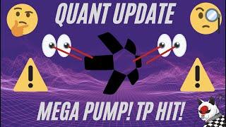 WARNING! BE CAREFUL! QUANT QNT MEGA PUMP WHILE MARKET TANKS?! THIS IS EXTREMELY SUSPECT!!