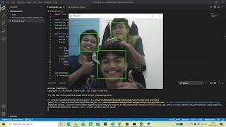 Project Python OpenCV - Face Detection (VISUAL STUDIO CODE)