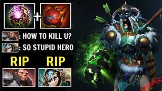 RAID BOSS 2 Sec Decay Octarine + Heart Undying vs Slark Late Need 5 Man to Stop Him Imba Hero Dota 2