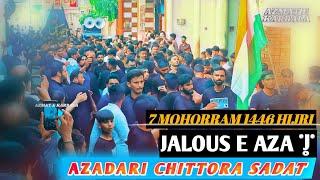 JALOUS E AZA || 7 MUHRRAM  ||  Chittora sadat || 7 Mohorram || azadari Chittora 1446 hijri