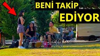 GÜZEL KIZI TAKİP EDEN ESKİ SEVGİLİ ! İNSANLIK BİTMİŞ ! Sosyal Deney