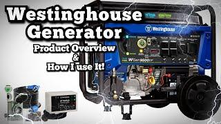 Westinghouse Generator Review The WGEN9500DF (Dual Fuel) - How I use It In My Garage / Shop