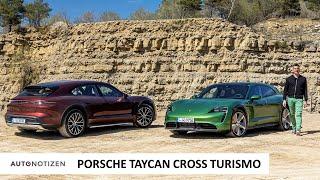 Porsche Taycan Cross Turismo: Mit dem Elektroauto ins Gelände | Test | Review | Fahrbericht | 2021