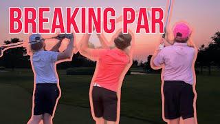 Breaking Par In a Best Scramble Match - Feat Birdie Blend Golf