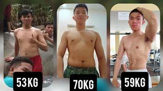 #bodytransformation  My body Transformation MOTIVATION | from thin-fat-sixpack | DARWIN YU FITNESS