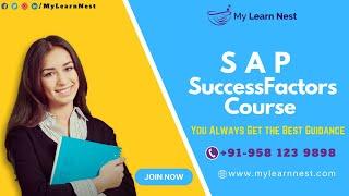 Best SAP SuccessFactors Course in Hyderabad | SAP SuccessFactors Training in Hyderabad