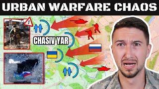 Ukraine RETREATS From Krasnohorivka & Russia STORMS Chasiv Yar