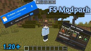 F5 Mod/Addon For MCPE 1.20+ || Change Your Camera Angle In A Single Click || AV PLAY GAMES