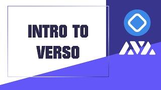 Intro to Verso - Decentralised Marketplace Connecting DeFi to Traditional Finance