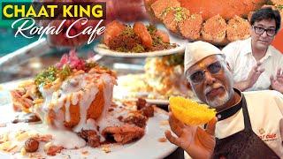 Chaat King Lucknow | Royal Cafe Hazratganj Lucknow | Story Of Chaat King | Lucknow Street Food
