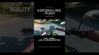 YAMAHA FZS ADRENALINE RUSH BIKE RIDE  #shorts #bikelover #motorcycle
