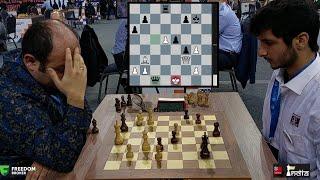 It's not so easy to kill Vidit's king! | Rauf Mamedov vs Vidit Gujrathi | World Rapid 2022