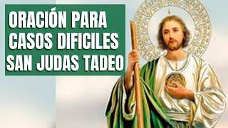 Oración Milagrosa a San Judas Tadeo para Casos Difíciles y Desesperados | Pide Su Ayuda y Protección