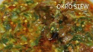 HOW TO PREPARE OKRO STEW RECIPE || GHANAIAN OKRO STEW ||  TASTY N FRESH STYLE