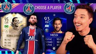 DRAFTUL LUI PSG IESE FANTASTIC CU LIONEL MESSI SI RONALDINHO IN ECHIPA !!! FIFA 21 ROMANIA !!!