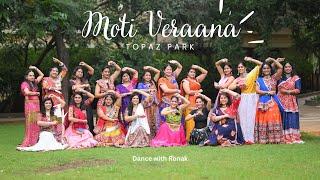 Moti Veraana Dance Cover | Navratri 2024 | Topaz Park Garba Workshop by Ronak