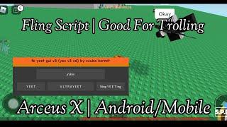 Fling Script | Arceus X | Android