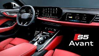 All-New 2025 Audi S5 AVANT  - INTERIOR | Features | Matrix LED Tech | Night Drive